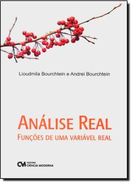 Imagem de ANALISE REAL - FUNCOES DE UMA VARIAVEL REAL