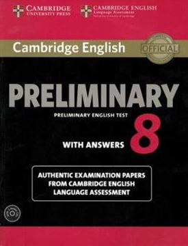 Imagem de CAMBRIDGE ENGLISH PRELIMINARY 8 STUDENT´S BOOK PACK WITH ANSWERS