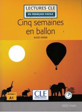 Imagem de CINQ SEMAINES EN BALLON - NIVEAU A1 - LIVRE + CD AUDIO - 2EME ED
