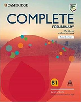 Imagem de COMPLETE PRELIMINARY WB WITHOUT ANSWERS WITH AUDIO DOWNLOAD - FOR THE REVISED EXAM FROM 2020 - 2ND ED. 