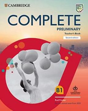 Imagem de COMPLETE PRELIMINARY TEACHER´S BOOK WITH DOWNLOADABLE RESOURCE PACK - CLASS AUDIO AND TEACHER´S PHOTOCOPIABLE WORKSHEETS - FOR THE REVISED EXAM FROM 2020 - 2ND ED.