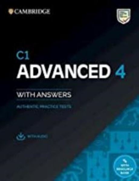 Picture of CAMBRIDGE ENGLISH ADVANCED 4 SB WITH ANSWERS WITH AUDIO WITH RESOURCE BANK AUTHENTIC PRATICE TESTS