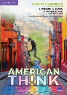 Imagem de AMERICAN THINK STARTER COMBO A STUDENT´S BOOK AND WORKBOOK WITH DIGITAL PACK - 2ND ED