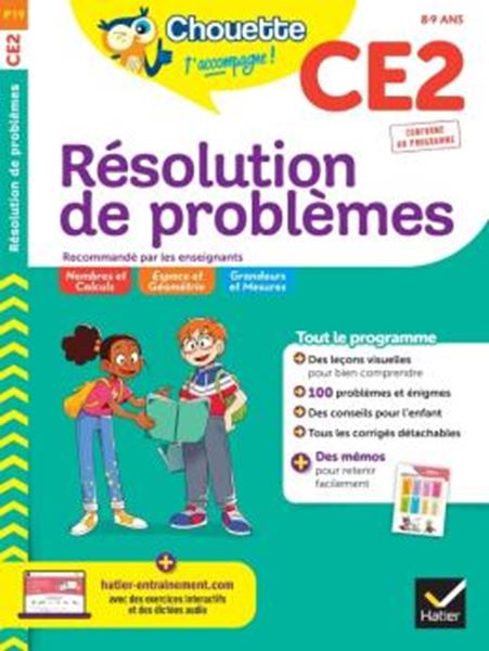 Picture of RESOLUTION DE PROBLEMES CE2 - CHOUETTE ENTRAINEMENT