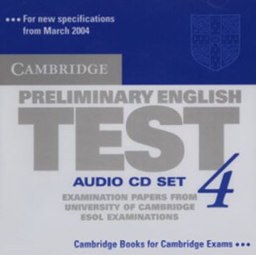 Imagem de CAMBRIDGE PRELIMINARY ENGLISH TEST CD 4 (2)
