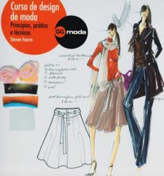 Imagem de CURSO DE DESIGN DE MODA-PRINCIPIOS,PRATICA E TECNICAS