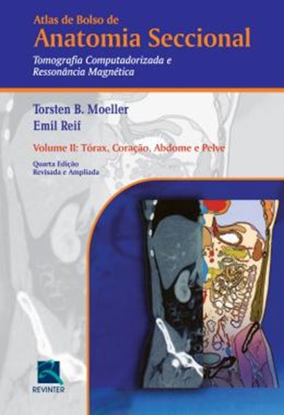 Picture of ATLAS DE BOLSO DE ANATOMIA SECCIONAL - VOL. II - TORAX, CORACAO, ABDOME E PELVE - 4ª ED