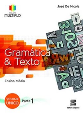 Imagem de PROJETO MULTIPLO - GRAMATICA E TEXTO - VOL. UNICO
