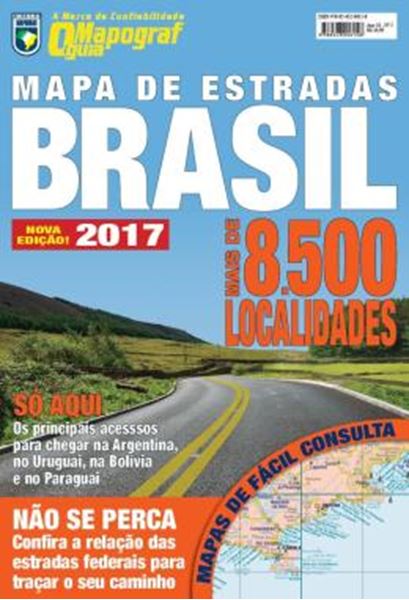 Picture of MAPA DE ESTRADAS BRASIL - GUIA MAPOGRAF