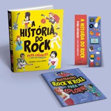 Imagem de A HISTORIA DO ROCK PARA CRIANCAS (E SEUS PAIS FANATICOS) - ACOMPANHA BRINDES!