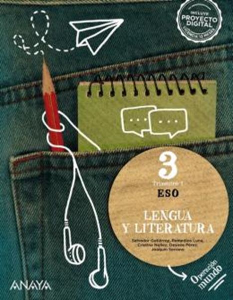 Picture of LENGUA Y LITERATURA 3 (ESO) - OPERACION MUNDO