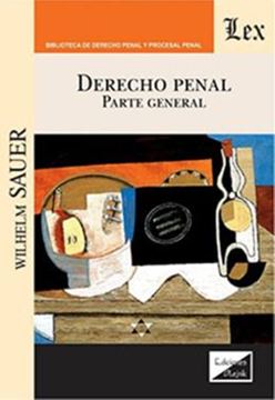 Imagem de DERECHO PENAL - PARTE GENERAL