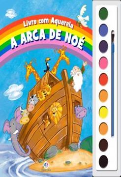 Imagem de COL. LIVRO COM AQUARELA - A ARCA DE NOE
