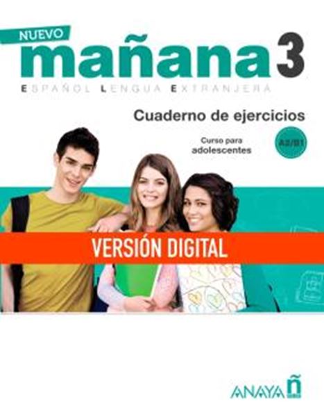 Picture of NUEVO MANANA 3 (A2-B1) - CUADERNO DE EJERCICIOS - VERSION DIGITAL