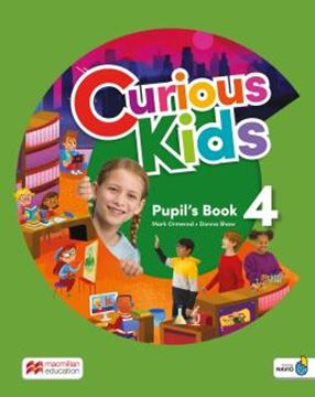 Imagem de CURIOUS KIDS 4 PUPIL´S BOOK WITH SB+WB DIGITAL PACK&NAVIO APP - 1 ST ED