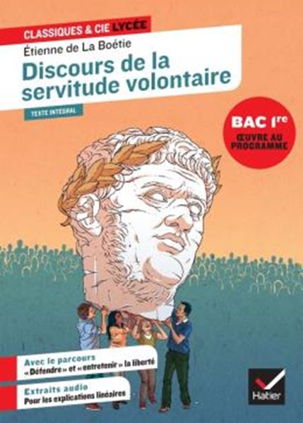 Picture of DISCOURS DE LA SERVITUDE VOLONTAIRE - CLASSIQUES & CIE LYCEE