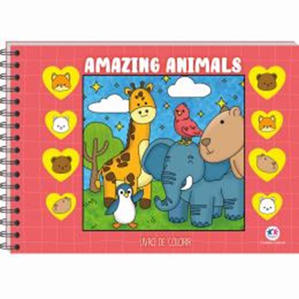 Picture of AMAZING ANIMALS - LIVRO DE COLORIR