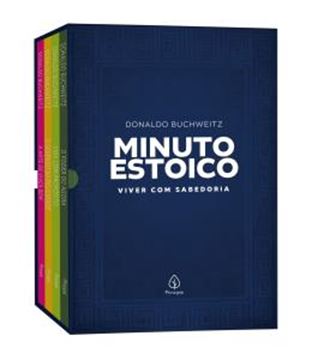 Imagem de BOX ESTOICISMO - 4 LIVROS PARA VIVER COM SABEDORIA - COLECAO MINUTO ESTOICO